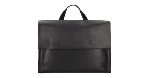 Dámska kožená business kabelka Facebag Kanilo – čierna