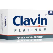 Clavin PLATINUM tobolky na podporu erekcie 20 ks