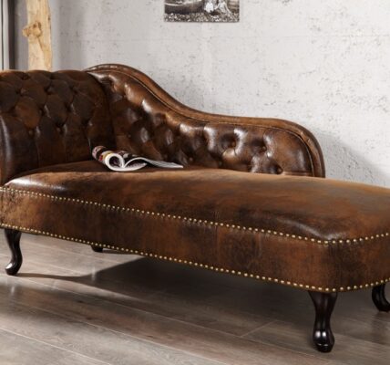 Chesterfield leňoška ZETHOS Dekorhome Hnedá,Chesterfield leňoška ZETHOS Dekorhome Hnedá