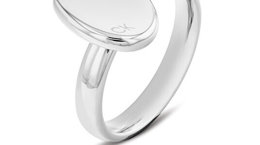 Calvin Klein Elegantný oceľový prsteň s kryštálmi Fascinate 35000319 56 mm
