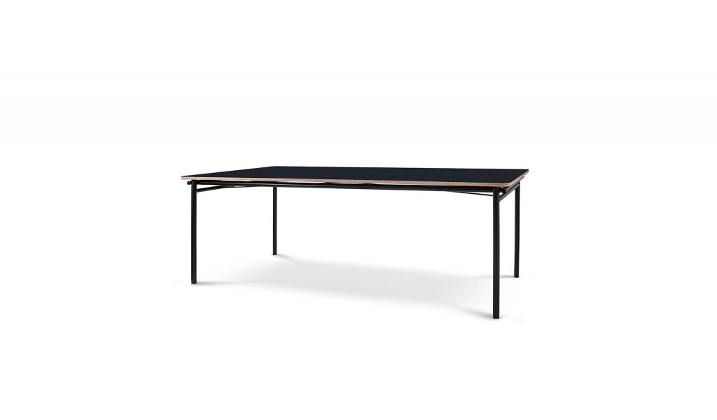 Rozkladací jedálenský stôl Taffel, 90 x 200-320 cm, viac variant – Eva Solo Farba: černá