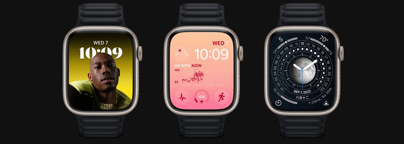 Apple Apple Watch Series 8 GPS + Cellular 41mm Midnight, Midnight Sport