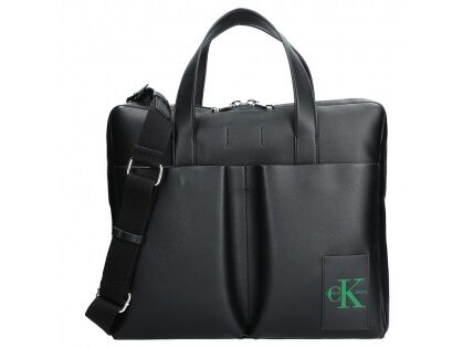 Pánska taška cez rameno Calvin Klein Satchel – čierna