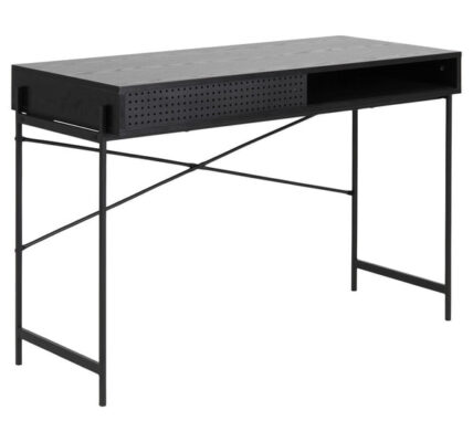 Písací stôl Fering (čierna)