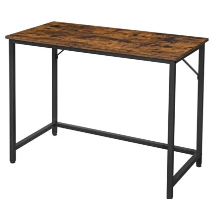 Sconto Písací stôl UNO čierna/tmavé drevo