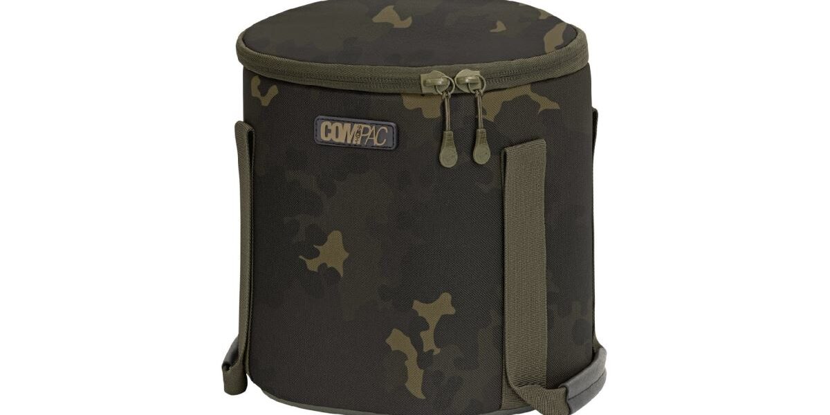 Korda taška compac cool bag round dark kamo