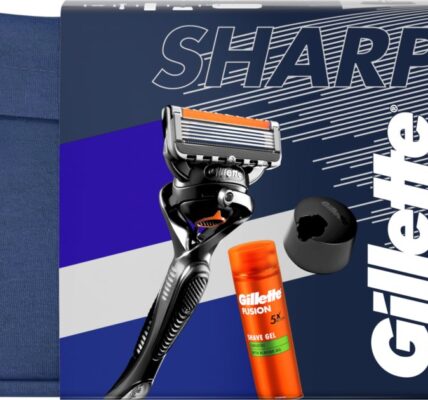 Gillette Sharp Fusion darčeková sada pre mužov