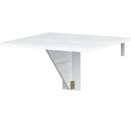 Jedálenský stôl Loredana rozkladacia 70×70 cm (dub craft biela)