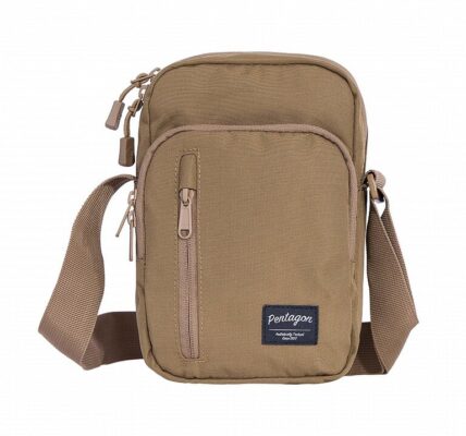 Taška cez rameno PENTAGON® Kleos Messenger – Wolf Grey (Farba: Wolf Grey)