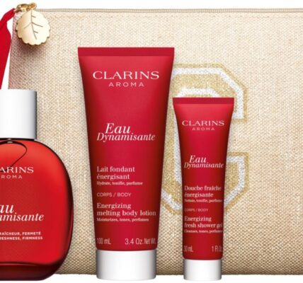 Clarins Eau Dynamisante Collection vianočná darčeková sada (pre všetky typy pokožky) unisex