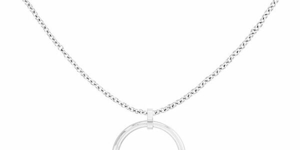 Calvin Klein Bicolor náhrdelník z ocele Soft Squares 35000453