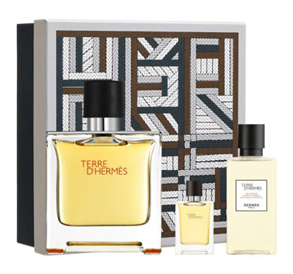 Hermes Terre D` Hermes – parfém 75 ml + sprchový gel 40 ml + parfém 5 ml