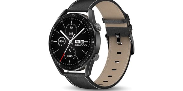 ARMODD Silentwatch 5 Pro inteligentné hodinky farba Black/Leather 1 ks