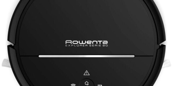 Rowenta RR7755WH Explorer Serie 80 – black – Zánovný – Robotický vysávač