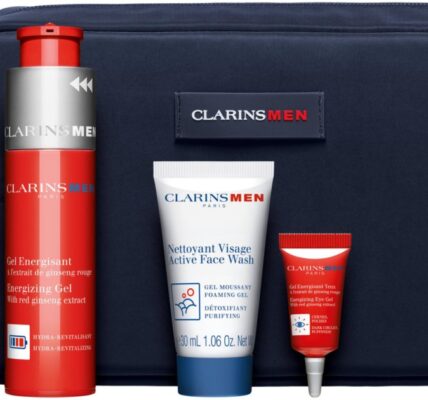 Clarins ClarinsMen Collection vianočná darčeková sada (pre všetky typy pleti) pre mužov