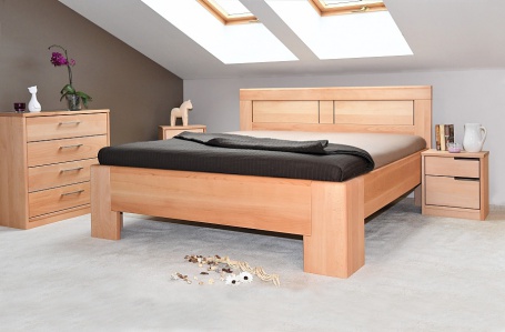 Masívna posteľ s úložným priestorom hollywood 2 – 160/180 x 200cm –