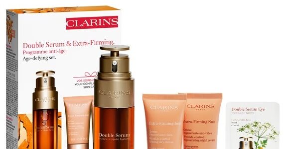 Clarins Darčeková sada spevňujúca pleťovej starostlivosti Age-Defying Set