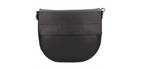 Dámska kožená crossbody kabelka Facebag Avela – čierna
