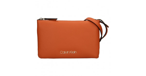 Dámska crossbody kabelka Calvin Klein Ruby – oranžová