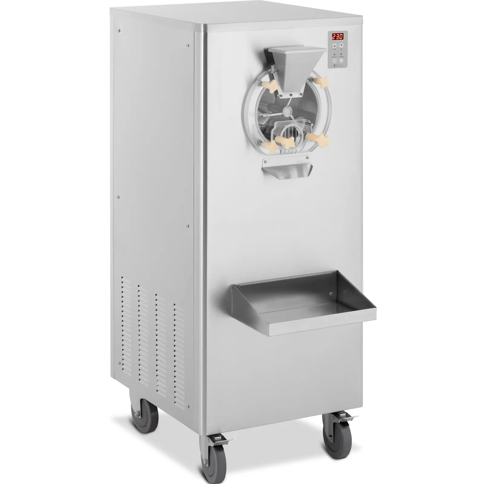 Occasion Machine à glace – 1500 W – 15 – 22,5 l/h – 1 parfum – sur roulettes – Royal Catering