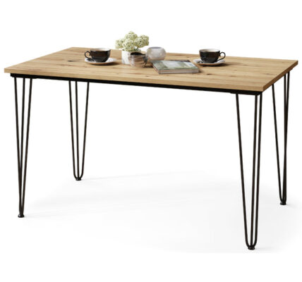 Jedálenský stôl Stormi 120x75x70 cm (dub artisan)