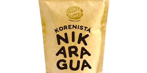 Káva Zlaté Zrnko – Nikaragua – „KORENISTÁ“ 1kg MLETÁ – Mletie na domáci espresso kávovar a zalievanie – turka (jemné)