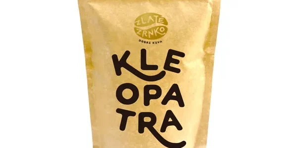 Káva Zlaté Zrnko – Kleopatra (Zmes 100% arabika) – „EXKLUZÍVNA“ 1kg MLETÁ – Mletie na domáci espresso kávovar a zalievanie – turka (jemné)