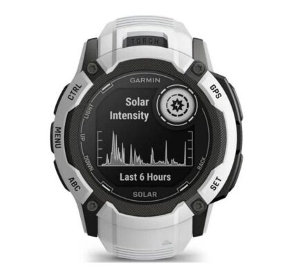 Garmin Instinct 2X Solar, biela