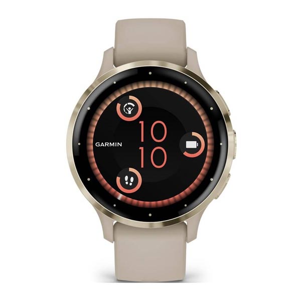 Garmin VENU 3S, French Gray/Soft Gold 010-02785-04