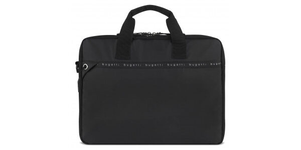 Pracovná taška na notebook Bugatti Paulos – čierna
