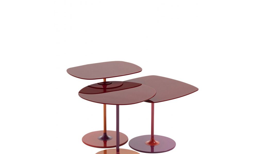 Odkladací stolík THIERRY, set 40 +45 +50 cm – Kartell