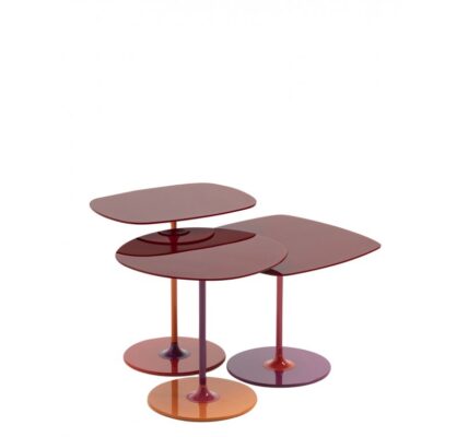 Odkladací stolík THIERRY, set 40 +45 +50 cm – Kartell