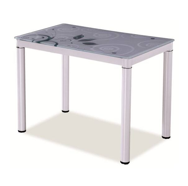 Sconto Jedálenský stôl DOMOR biela, 100×60 cm