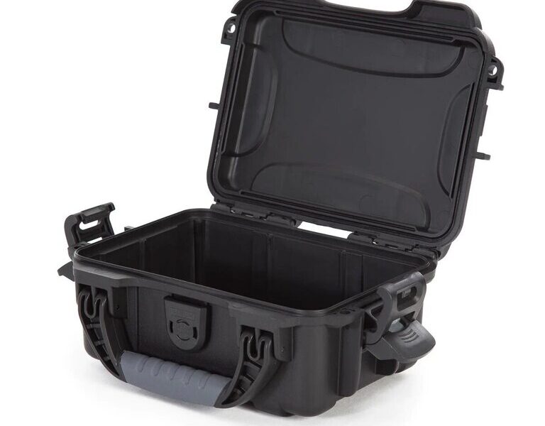 Odolný vodotesný kufor 903 s penou pre Glock Nanuk® – Čierna (Farba: Čierna)