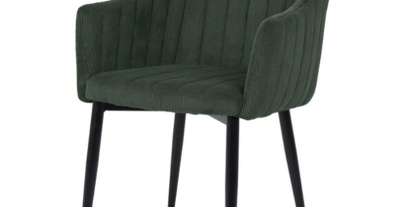Sconto Jedálenská stolička WESTON zelená/čierna