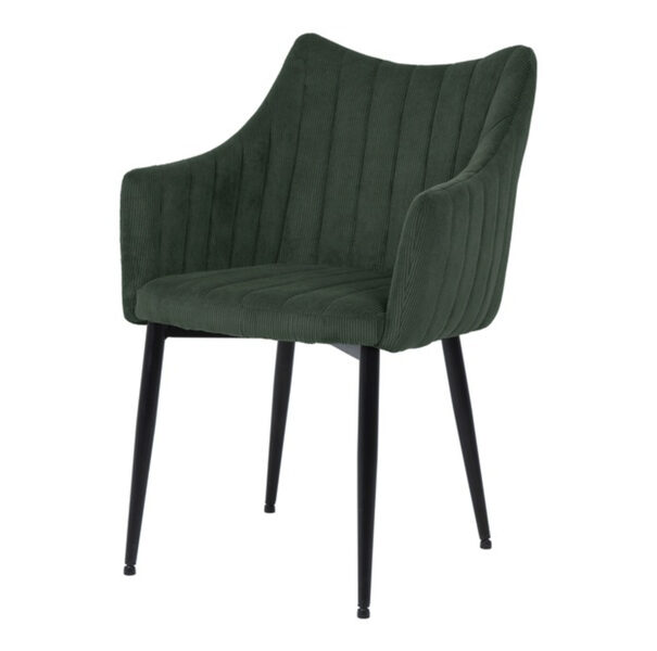 Sconto Jedálenská stolička WESTON zelená/čierna