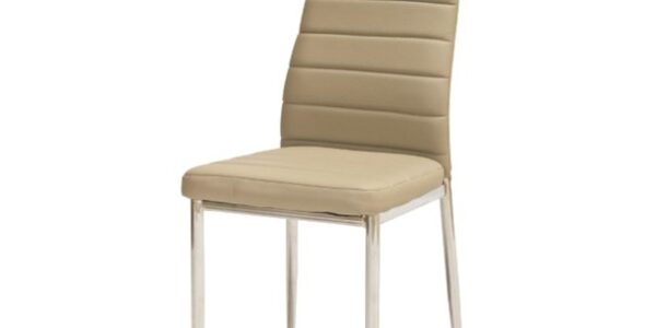 Sconto Jedálenská stolička SIGH-261 béžová/chróm