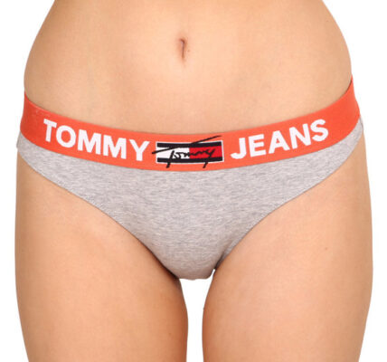 Dámske nohavičky Tommy Hilfiger sivé (UW0UW02773 P61) M
