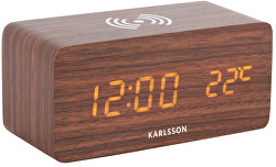 Karlsson Designový LED budík – hodiny KA5933DW