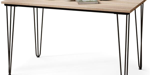 Jedálenský stôl Stormi 120x75x70 cm (dub sonoma)