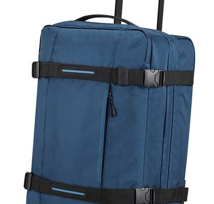 American Tourister Cestovní taška na kolečkách Urban Track S 55 l – světle modrá