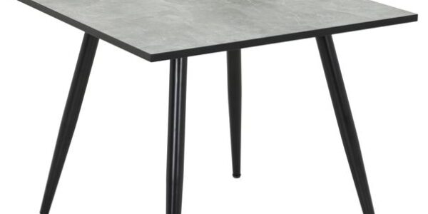 Sconto Jedálenský stôl ALENA II T betón/čierna