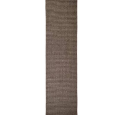 vidaXL Koberec prírodný sisal 80×300 cm hnedý