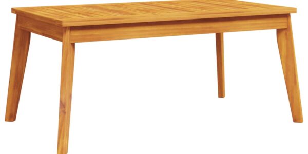 vidaXL Záhradný jedálenský stôl 100x55x45 cm, akáciový masív