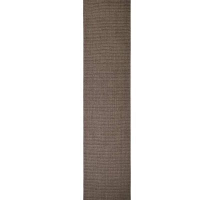 vidaXL Sisalový koberec na škrabadlo hnedý 80×350 cm