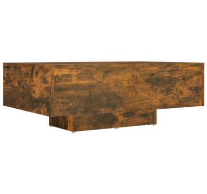 vidaXL Konferenčný stolík dymový dub 85x55x31 cm spracované drevo