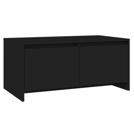 vidaXL Konferenčný stolík čierny 90x50x41,5 cm drevotrieska