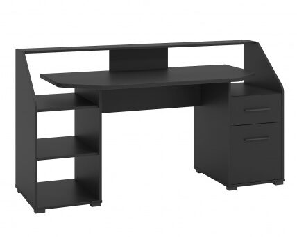 Kancelársky stôl walenby – čierna