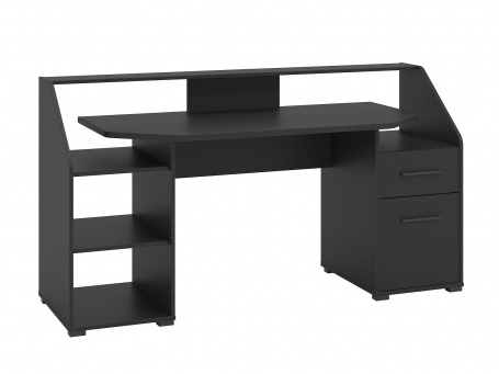 Kancelársky stôl walenby – čierna