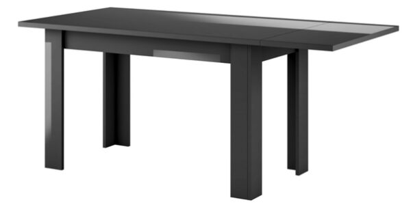 Sconto Jedálenský stôl DAMA 4 sivá lesklá